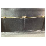 Vintage Zardozi Embroidered Velvet and Pleated Kiss Lock Evening Bags
