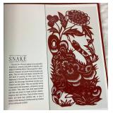 Two Chinese Paper-Cut Art Books