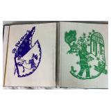 Two Chinese Paper-Cut Art Books