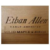 Ethan Allen Early American Solid Maple & Birch Shutter Door Buffet with Hutch