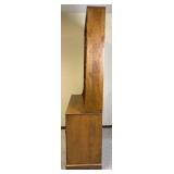 Ethan Allen Early American Solid Maple & Birch Shutter Door Buffet with Hutch