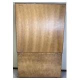 Ethan Allen Early American Solid Maple & Birch Shutter Door Buffet with Hutch
