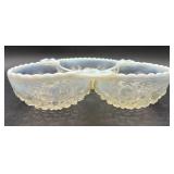 Variety of Vintage Opalescent Hobnail Serving Dishes