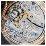 American Waltham Watch Co. Pocket Watch 14KT Case