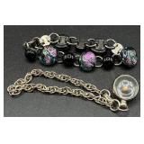 Assortment of Beaded Necklaces, Bracelets, Earrings and Brooch