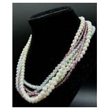 Vintage Glam Necklaces, Pins, Earrings and Bracelet