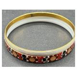 Vintage Cloisonne, Glass Beaded and Enamel Bracelets plus Two Jewelry Boxes