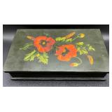 Vintage Cloisonne, Glass Beaded and Enamel Bracelets plus Two Jewelry Boxes