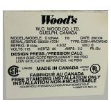 Wood's Chest Freezer Model C12NAA 12.2-cubic-foot
