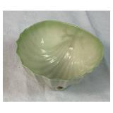 Green Neptune Belleek Porcelain Cabaret Tea Set 3rd Mark Black
