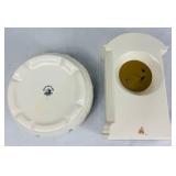 Belleek Glenveigh Mantel Clock 7th Mark and Belleek Nadine Fruit Bowl Black Millennium 2000