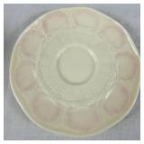 Belleek Irish Porcelain Pink Shell Neptune and Pink Lotus Collection