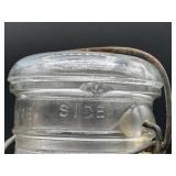 Vintage Drey and Ball Ideal Mason Jars with Wire Bails & Glass Lids