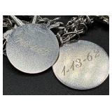 Two Sterling Silver Charm Bracelets