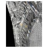 Hobnail Glass Deviled Egg Platter and 5 Vintage Vases