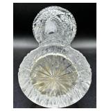 Hobnail Glass Deviled Egg Platter and 5 Vintage Vases