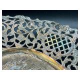 Pierced Vintage Electro-Plated EPNS Silver Bowl