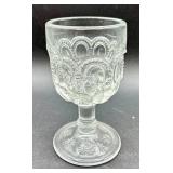 7 Piece Uranium and High Content Manganese Goblets plus Compotes Collection