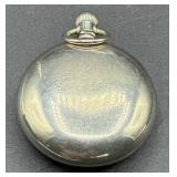 Antique Elgin National Watch Co. 15 Jewels Pocket Watch with Pocket Watch Display Dome