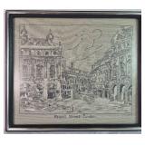 Variety of Six Counted Cross Stitch and Needlepoint Artwork