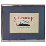 Variety of Six Counted Cross Stitch and Needlepoint Artwork