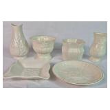 Vintage Belleek Collectors Society Pieces - 6 Pieces