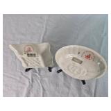 Vintage Belleek Collectors Society Pieces - 6 Pieces