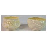 Vintage Belleek Creamer & Sugar Collections - Lily Pattern, Cleary Pattern, Ivy & Berry Pattern and Yellow Ribbon