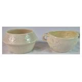 Vintage Belleek Creamer & Sugar Collections - Lily Pattern, Cleary Pattern, Ivy & Berry Pattern and Yellow Ribbon