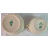 Vintage Belleek Creamer & Sugar Collections - Lily Pattern, Cleary Pattern, Ivy & Berry Pattern and Yellow Ribbon
