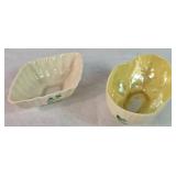 Irish Belleek Shamrock Pattern Assortment - 7 Pieces