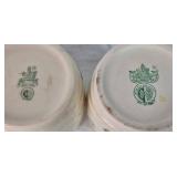 Belleek Irish Porcelain Shamrock Basketweave and Barrel Bundle