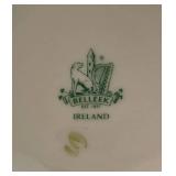 Belleek Irish Porcelain Shamrock Basketweave and Barrel Bundle