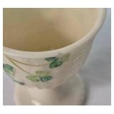 Belleek Irish Porcelain Shamrock Basketweave and Barrel Bundle