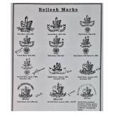 Belleek Irish Porcelain Shamrock Basketweave and Barrel Bundle