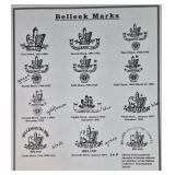 Belleek Irish Porcelain Shamrock Assortment