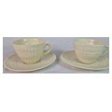 Belleek Irish Porcelain Limpet, Neptune and New Shell Patterns - Various Marks and Years