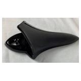 Roseville Pottery Rosecraft Black Wall Pocket