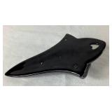 Roseville Pottery Rosecraft Black Wall Pocket