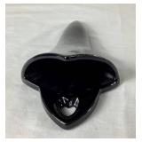 Roseville Pottery Rosecraft Black Wall Pocket