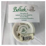 Collection of Belleek Shamrock Vases - 6 Pieces