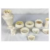 Large Assortment of Belleek Irish Porcelain