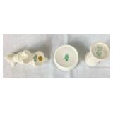 Large Assortment of Belleek Irish Porcelain