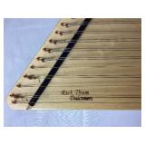 Rick Thum Hammered Dulcimer Scout Traveler with 4 Hammers, Korg CA-30 Chromatic Tuner and First Lessons Book