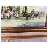 Old Bruton Church - Williamsburg, VA Framed Art Print by Joseph C. Claghorn