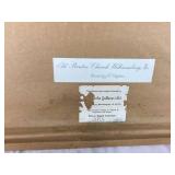 Old Bruton Church - Williamsburg, VA Framed Art Print by Joseph C. Claghorn