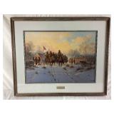 Signed G. Harvey 'Jackson's Winter Campaign' (1991) No 2560/12500