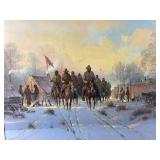 Signed G. Harvey 'Jackson's Winter Campaign' (1991) No 2560/12500