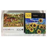 Bundle of 8 Jigsaw Puzzles - Five 1000pc, Two 500 Pc and One 600+ Pc