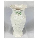 Collection of Belleek Shamrock Vases - 6 Pieces